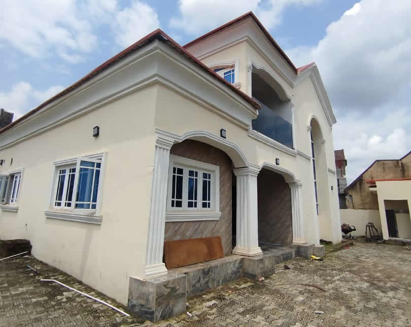 Well Built and Spacious Fully Detached 4 Bedroom Duplex with Bq in a Serene and Secured Estate at Lokogoma.