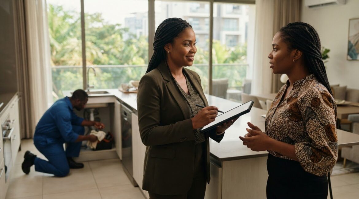 Handle tenant complaints by prioritising issues and following through